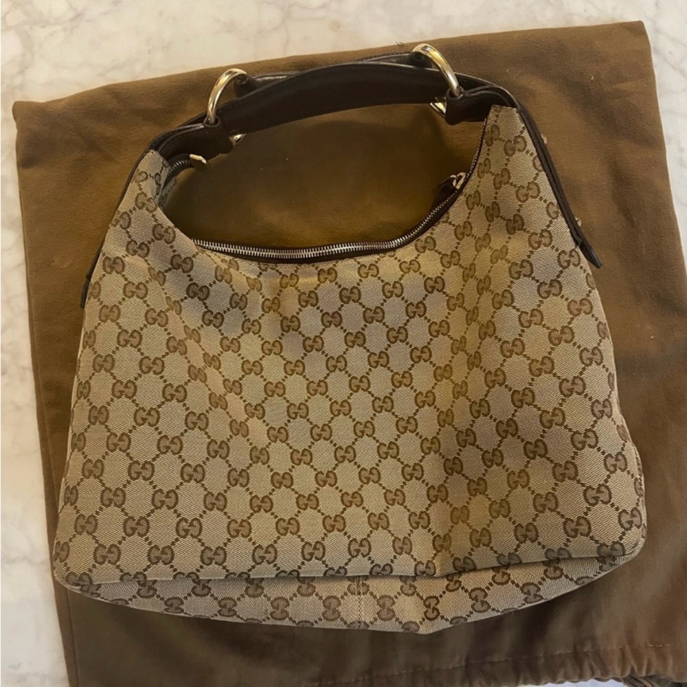 ✨GUCCI ✨Horsebit Hobo Bag